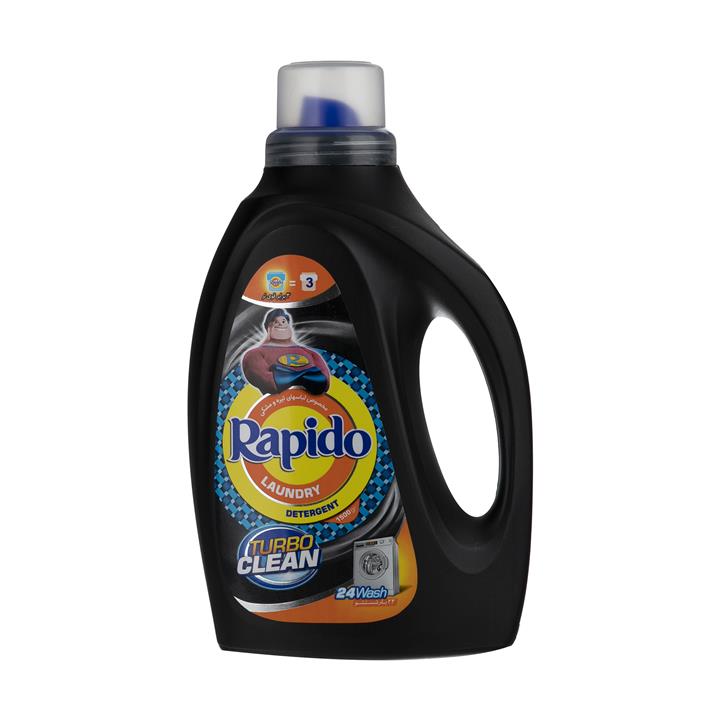 مایع مشکین شوی راپیدو مدل Turbo مقدار 1500 گرم Rapido Turbo Washing Machine Liquid 1500 gr